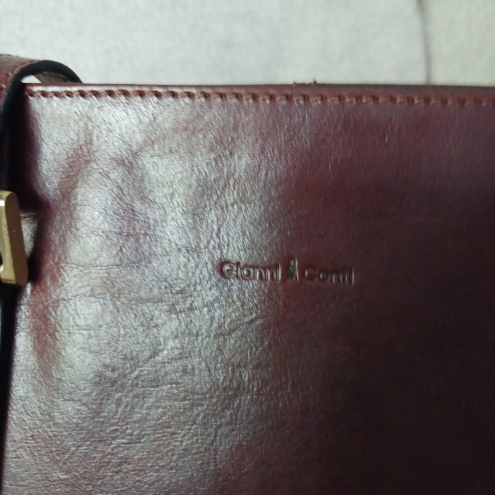 Gianni & Conii cognac leather shoulders bag - Picture 7 of 16